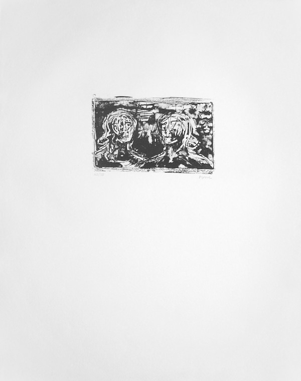 Two Heads by Henry Moore, Image 1.