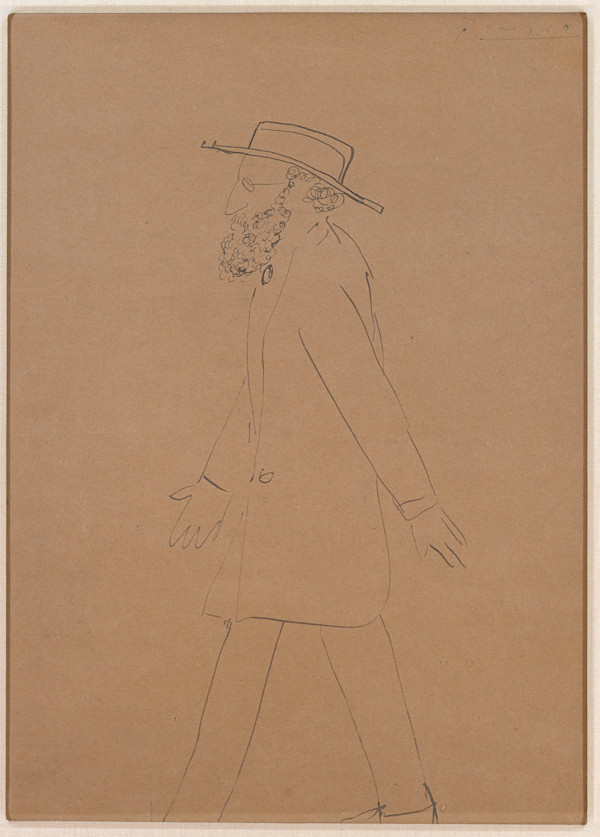 Leo Stein by Pablo Picasso