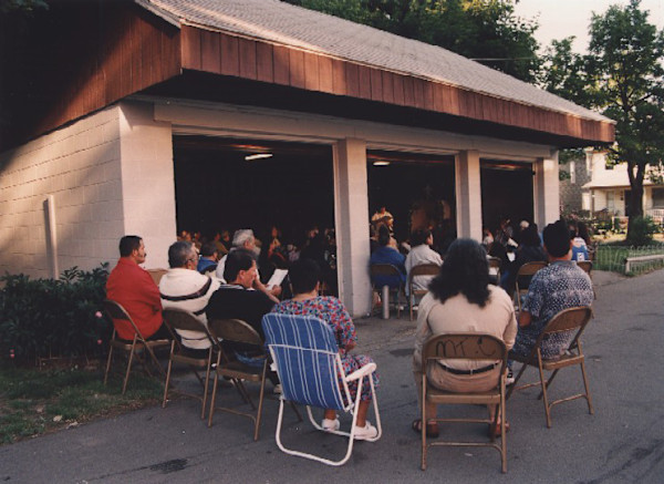 Gathering for the Celebration by Marion Faller