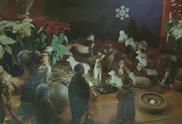 Christmas Creche: Immaculate Conception RC Church, Buffalo, New York by Marion Faller