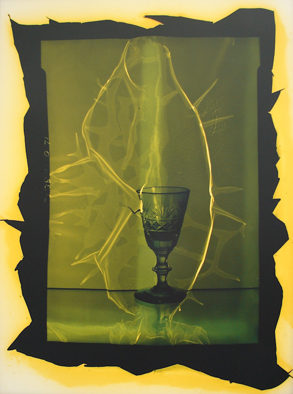 Wine Glass I, American, c1850 by Patty Wallace