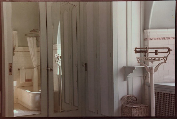 Bathroom with Scale by Sylvia Bissonnette