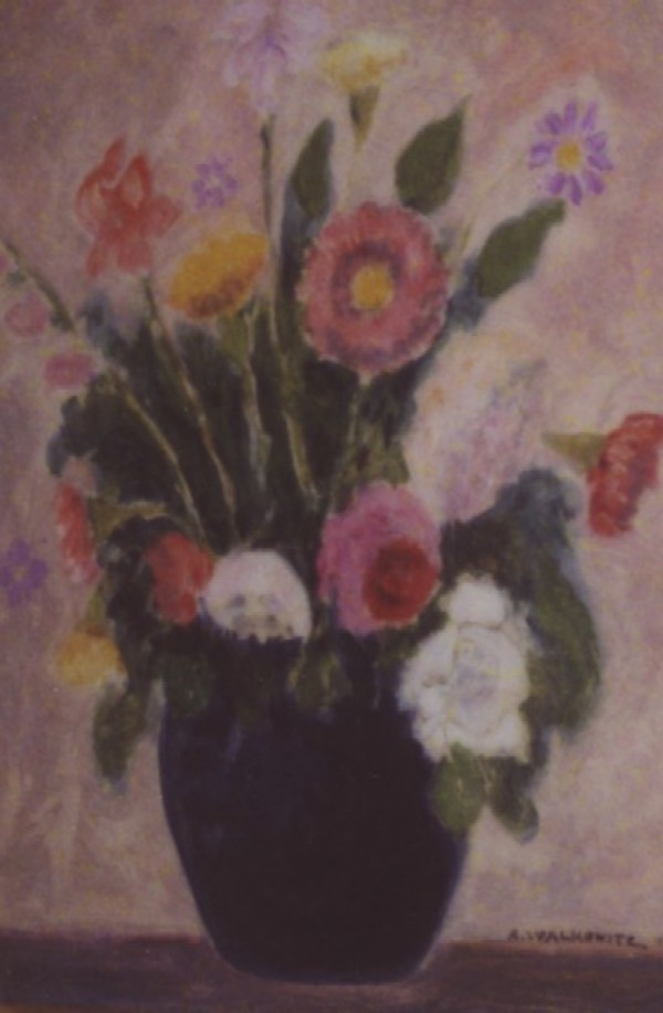 Vase of Flowers by Abraham Walkowitz, Image 1.
