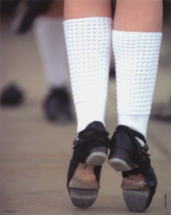 On toes in hard shoes by Jim Bush