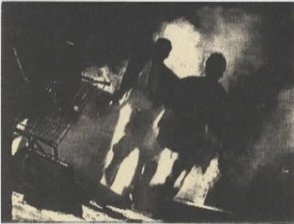 Untitled (N) by Robert Longo