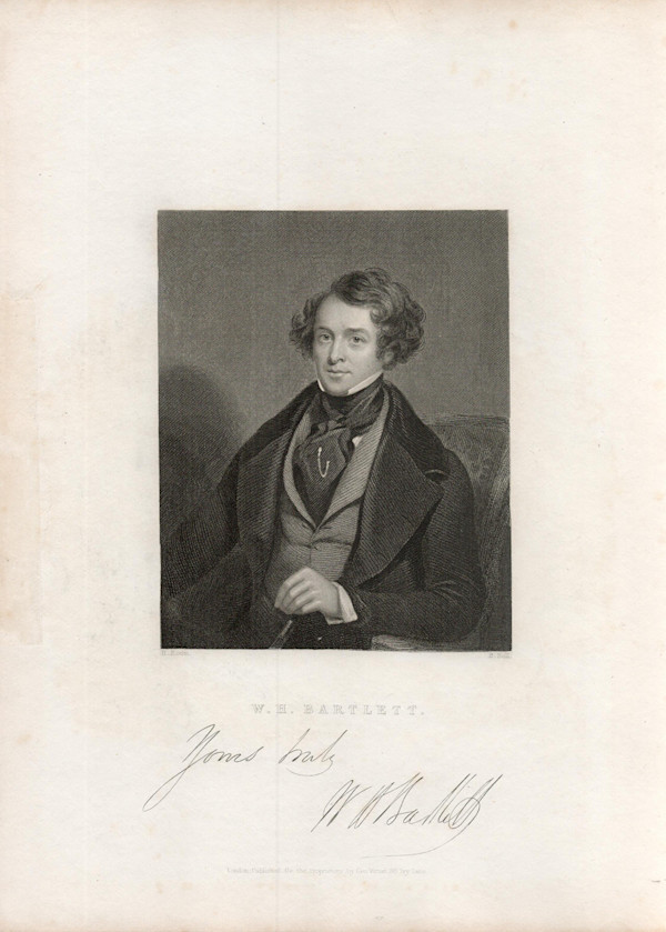Self Portrait by William Henry Bartlett