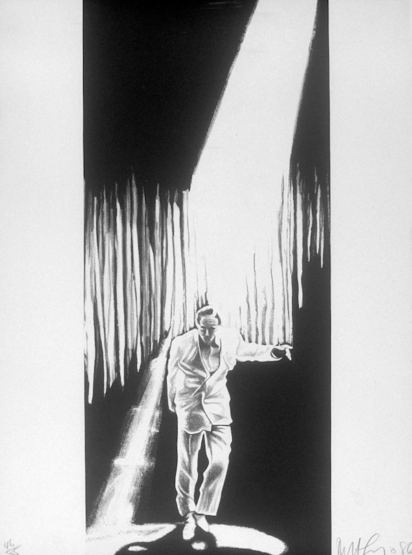 Untitled (The Entertainer) by Robert Longo
