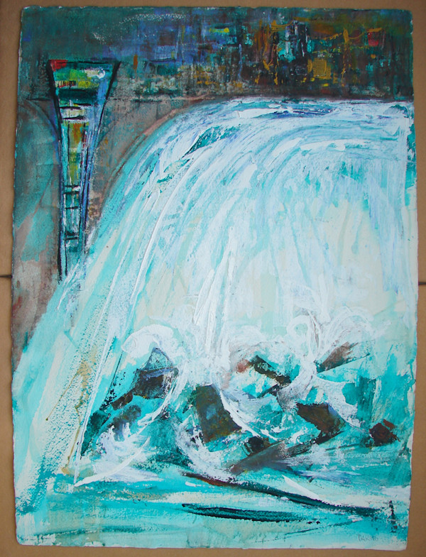 Niagara Falls with Observation Tower by Polly King, Image 2.