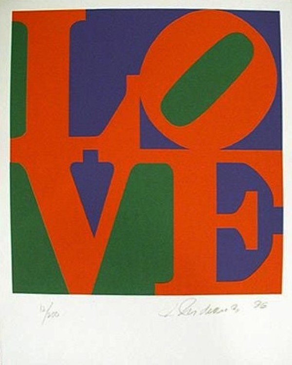 The Book of Love by Robert Indiana