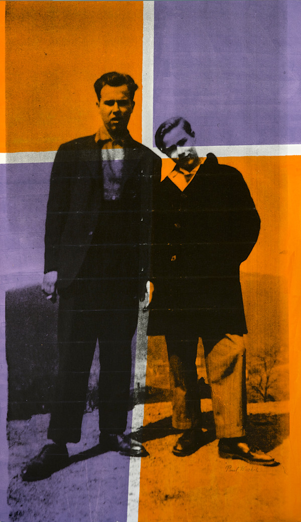 Paul and Andy by Paul Warhola