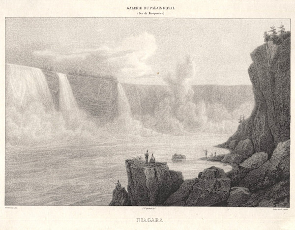 Niagara by Leon Auguste Asselineau