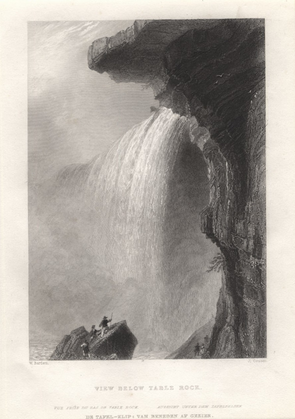 View Below Table Rock by William Henry Bartlett
