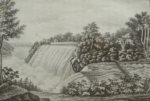 The American Falls from Goat Island by after William James Bennett, Image 2.