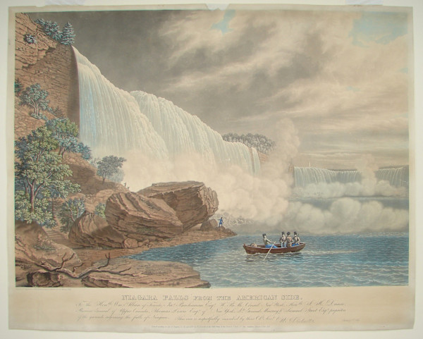 Niagara Falls from the American Side by William James Bennett, Image 2.