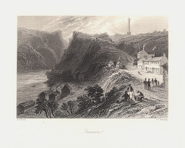 Queenston by William Henry Bartlett