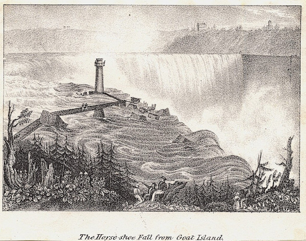 The Horse-shoe Fall from Goat Island by after William Henry Bartlett