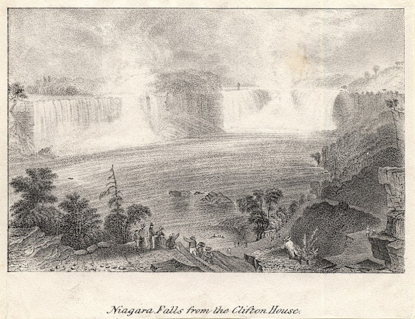 Niagara Falls from the Clifton House by after William Henry Bartlett