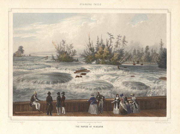 The Rapids at Niagara by Augustus Kollner, Image 2.