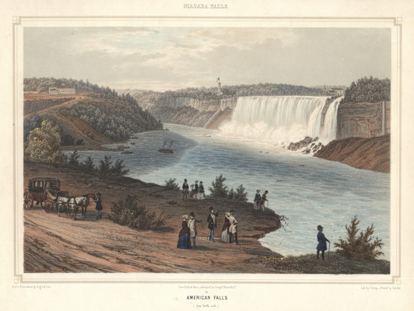 American Falls (from Table rock) by Augustus Kollner, Image 2.