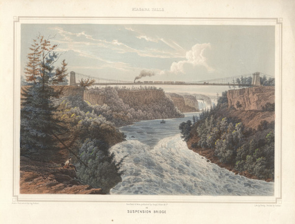 Suspension Bridge by Augustus Kollner, Image 2.