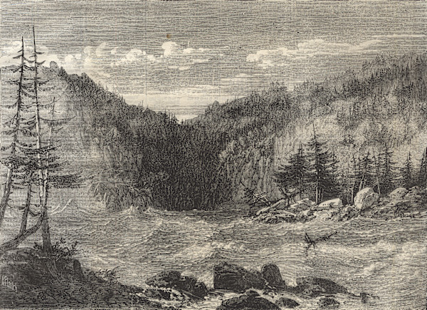 The Niagara above the Falls by George Henry Andrews