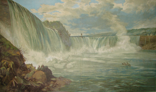 The Falls of Niagara From a drawing taken on the spot by GH Andrews by George Henry Andrews