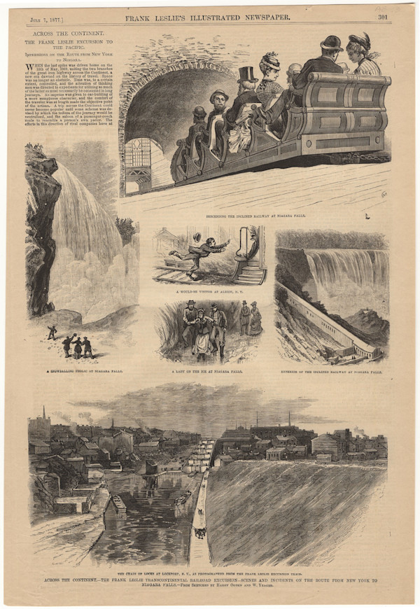 New York-The Frank Leslie Transcontinental Railroad Excursion - Scenes and Incidents on the Route by Harry Ogden & W. Yeager, Image 2.