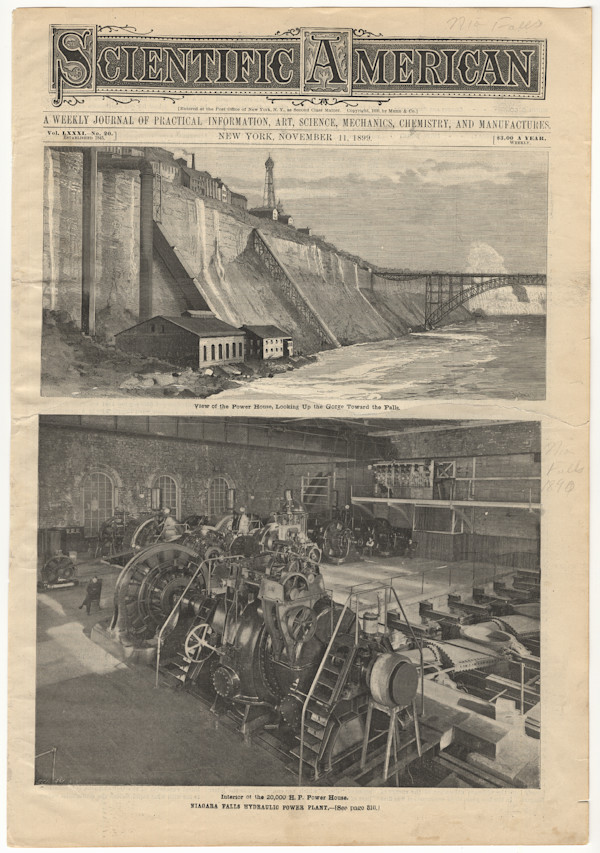 Niagara Falls Hydraulic Power Plant by Unknown Artist, Image 2.