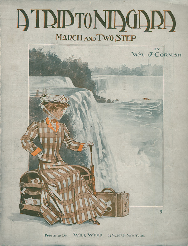 A Trip to Niagara, March and Two Step by Unknown Artist