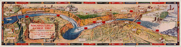 Niagara's Great Gorge Trip by Unknown Artist