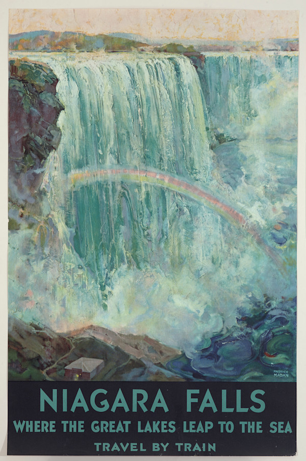 Niagara Falls/ Where the Great Lakes Leap to the Sea/ Travel by Train by Frederic C. Madan, Image 1.