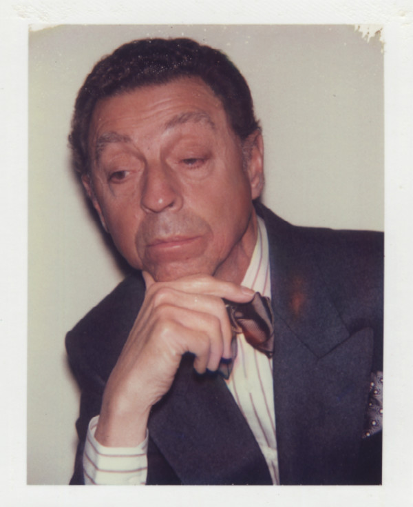 James Galanos by Andy Warhol