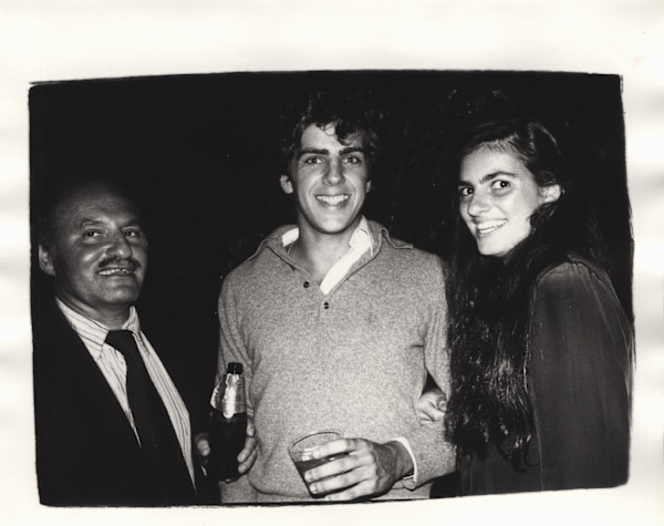 Lester Persky, Mary Richardson, and unidentified man by Andy Warhol