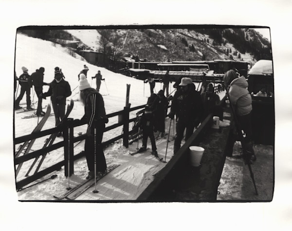 Skiers in Colorado by Andy Warhol