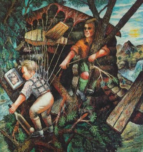 Reading Wodehouse in a Treehouse by Stephen Campbell