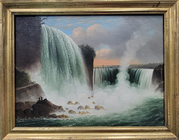 Untitled (American and Canadian Falls) by Unknown Artist