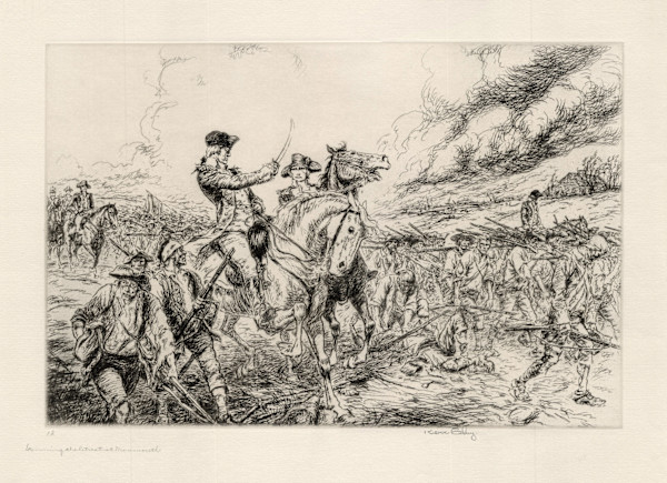 Stemming the Retreat at Monmouth by Harold Kerr Eby, Image 2.