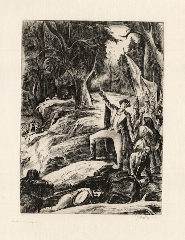 Braddock's Defeat by Earl Horter, Image 2.