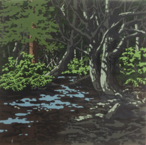 Stream in Woods by Neil Welliver, Image 1.