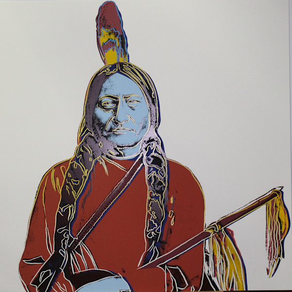 Sitting Bull by Andy Warhol