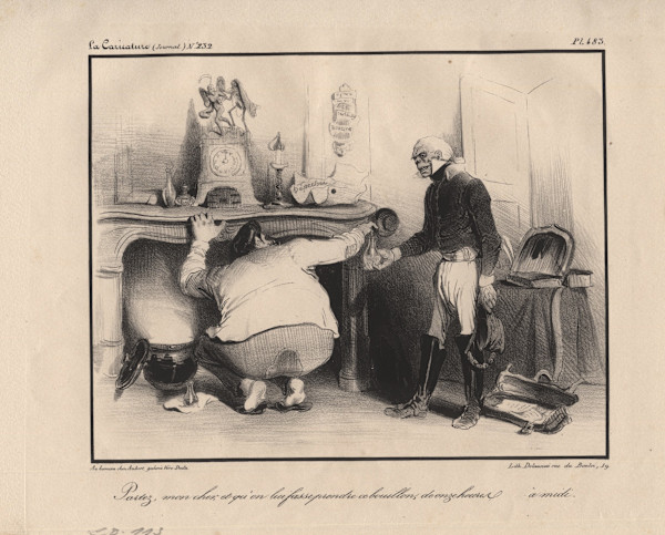 Plate #483 by Honore Daumier