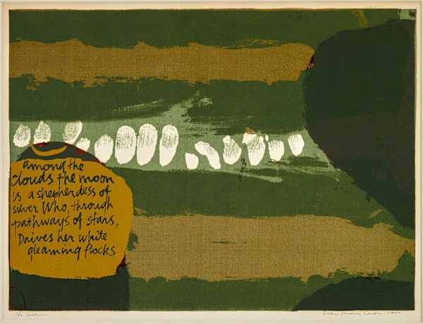 the moon is by Sister Mary Corita Kent
