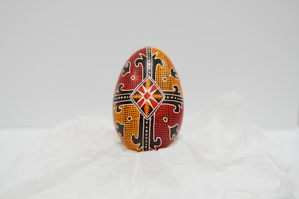 Goose Egg Pisanka by Jennifer Hnat-Glenn