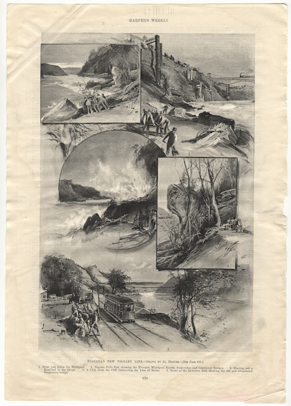 Niagara's New Trolley Line by Albert Hencke, Image 2.