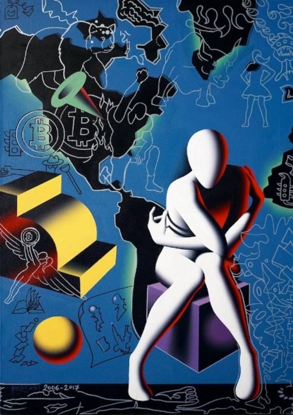 The Price of Resistance by Mark Kostabi, Image 1.