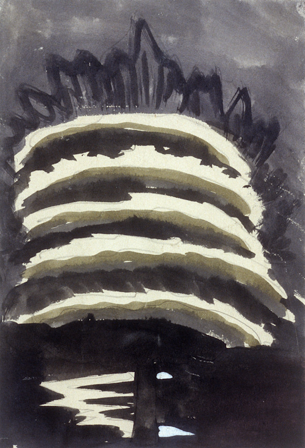 Maple Catching Glow of Lightning by Charles Ephraim Burchfield