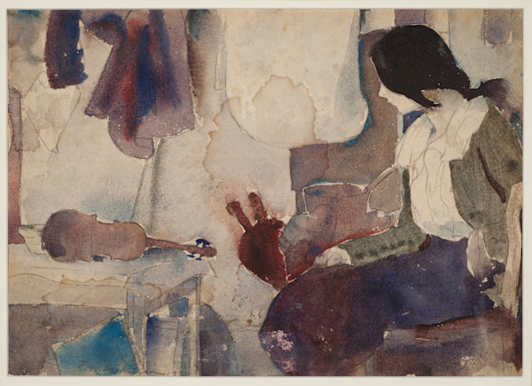 Untitled (Paris, France) by Edwin Dickinson, Image 1.