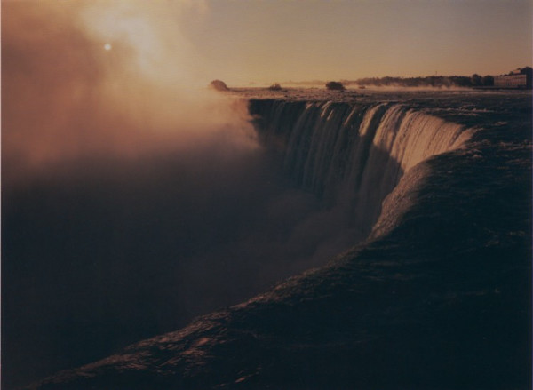 Horseshoe Falls at Sunrise by John Pfahl
