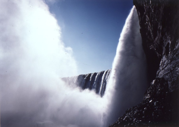 Horseshoe Falls from Below by John Pfahl