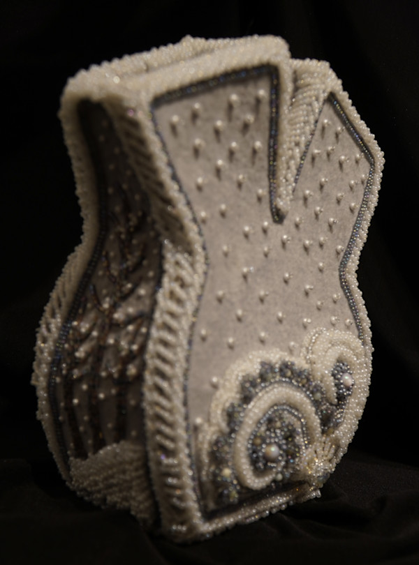 Niagara Falls in Winter Vase by Andrea Patterson